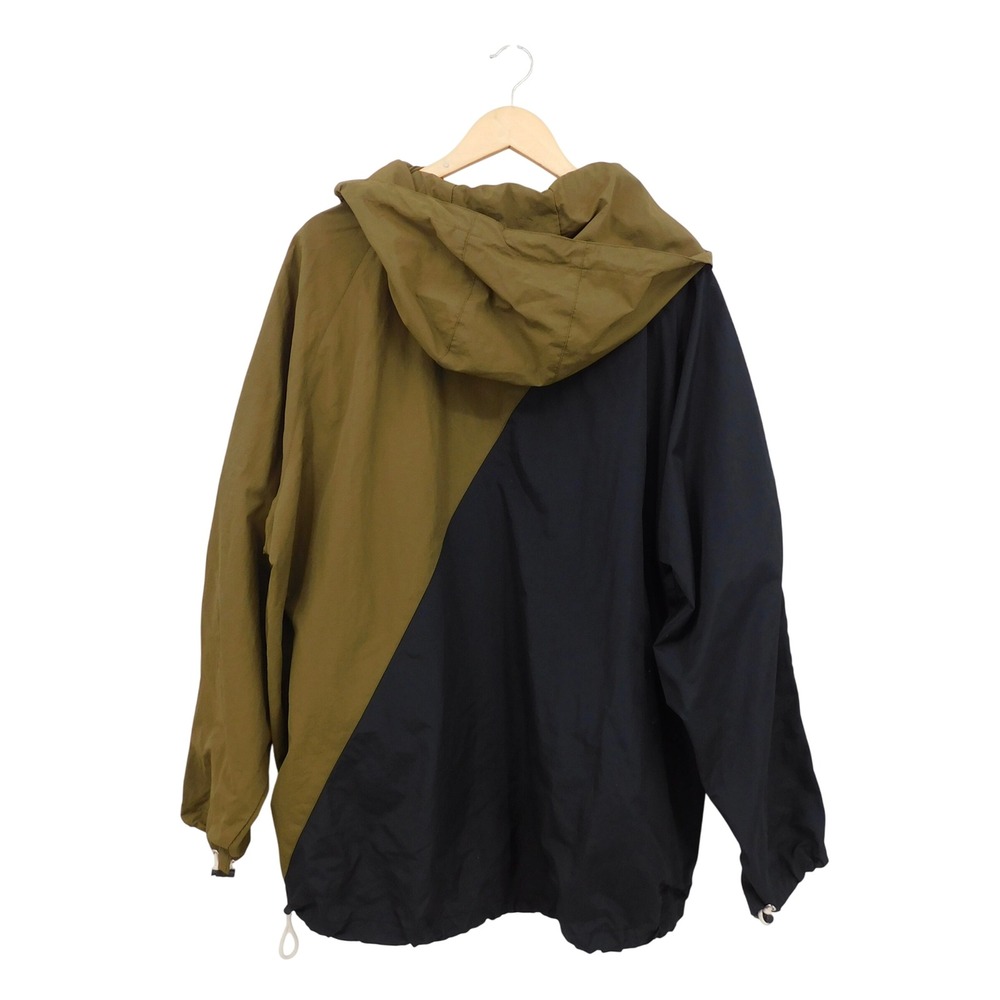RONIN Mens Division Anorak Jacket‎ XL Olive Green Black Pullover Drawstring - Picture 2 of 4